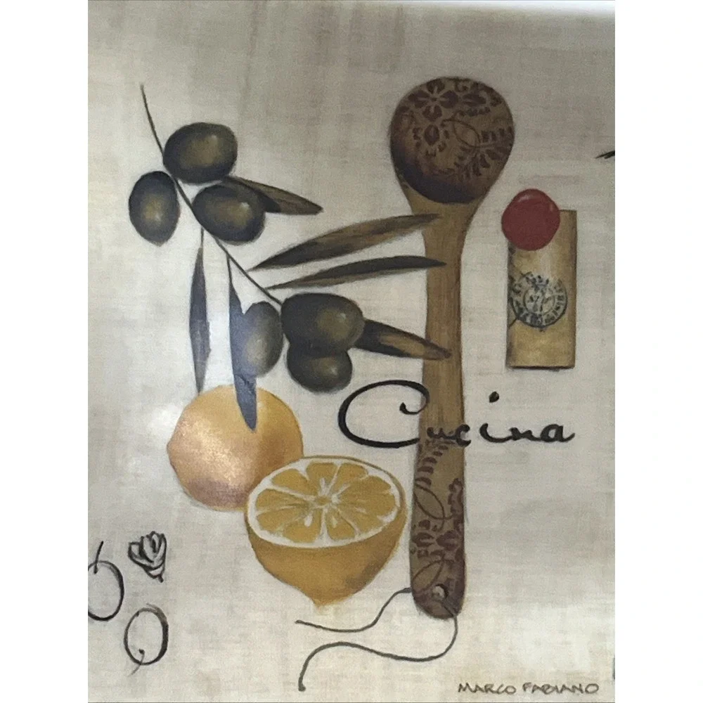 Cypress Home Mediterranean,‎ Olive, Cucina Ceramic Serving/Olive Oil Plate